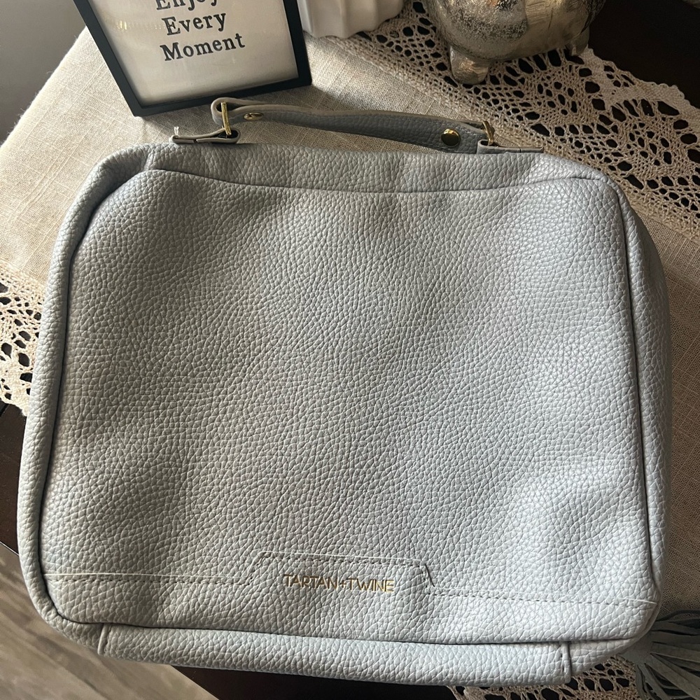 Tartan+twine cosmetic bag